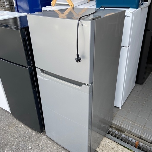 ②余剰在庫セール！A-Stage 冷蔵庫　2021年製　118L AS-R118SL-100