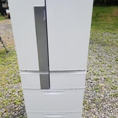 三菱475kg5ドアノンフロン冷凍冷蔵庫MR-JX48LX-W2014年製 (Bran