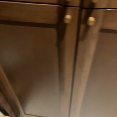天然木アルダー材書棚の画像