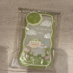 【iPhone13対応】未使用・小羊柄スマホケース