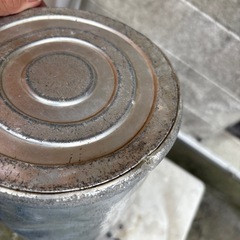 アルミレトロ水筒　ジャンク品　飾りに
の画像