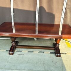 【セール】オールドカリモク センターテーブル 2本脚 ローテーブ...