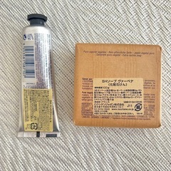 ロクシタンシア　ハンドクリーム30ml、 ・シアソープ（SHソープ　ヴァーベナ） の画像