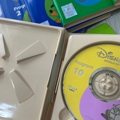 【知育DVD】ディズニー　ワールドオブイングリッシュ　DVD１２本セットの画像