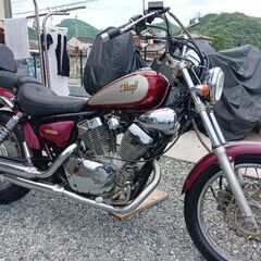 バッテリー新品.ビラーゴ250.綺麗.始動動画