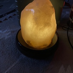 岩塩ランプの画像