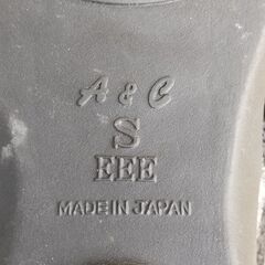【美品】デパート購入　サンダル　黒　日本製の画像