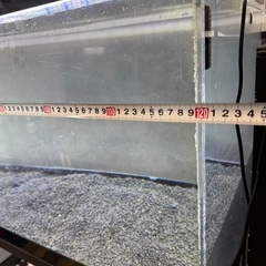 水槽！120センチ　専用鉄製ラック付き　　専用LEDライト２個付きの画像