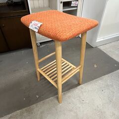 リサイクルショップどりーむ天保山店　No2930　イス　チェア　背もたれ無し　オシャレイス　お買い得品の画像