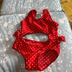 水玉水着　ベビー