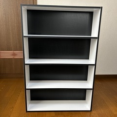 コミックラック　本棚　ホワイト