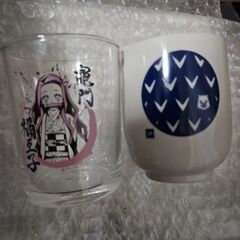 鬼滅の刃 湯のみ＆グラス