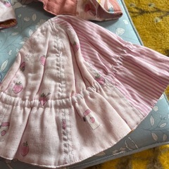 ハンドメイドベビー帽子　4個セットの画像