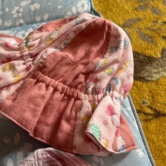 ハンドメイドベビー帽子　4個セットの画像