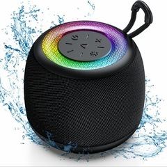 ポータブルスピーカー RGBライト Bluetooth IPX防...