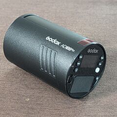 【ほぼ新品】GODOX AD100Pro ストロボ テスト発光のみ 外箱ほか備品ありの画像