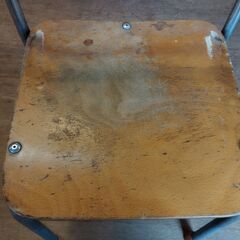 レトロ 幼児用 イス 保育園用 幼稚園用 椅子 飾り台に　/MJ-1196 2Fの画像