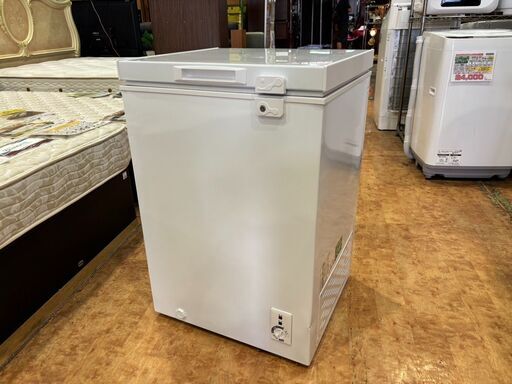 【愛品館 市原店】MAXZEN　2021年製　98L　上開き冷凍庫　JF100ML01WH　【愛市IR000875-104】