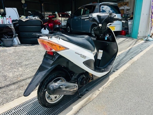 スズキアドレスV50 CA44A ホワイト原付50cc 4スト大阪発 (KK1028