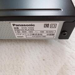 Panasonic DVDプレイヤー②の画像