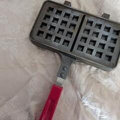 ワッフル型　キャンプの画像