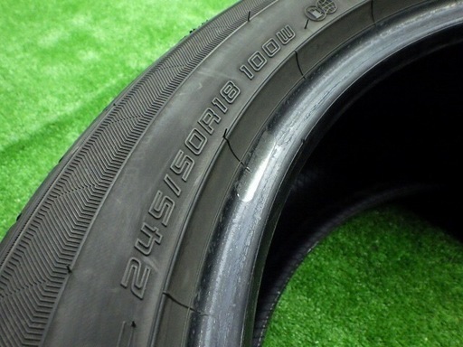 ダンロップ　ルマンV　245/50R18　1本　22年製　250212017
