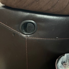 手動リクライニング大型ソファーの画像