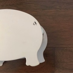 ブタさん キーフック 玄関にの画像