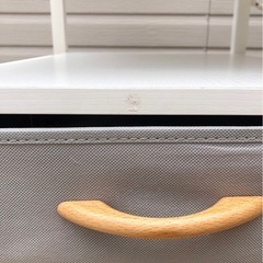 システムデスク　パソコンデスク　勉強机　ホワイトの画像