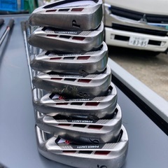 Super Tech アイアン7本.ウッド3本セットの画像