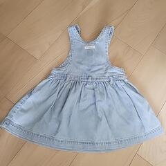 GAP デニムサロペットの画像