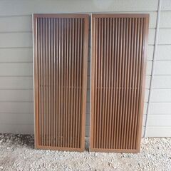 【東京都練馬区】ルーバー建具　幅65×高さ168.5ｃｍ