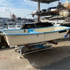 中古セット艇　ヤマハシーパック10(2分割)　+　船外機　スズキ...