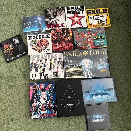 希少になる EXILE 三代目 J Soul Brothers コレクション まとめ売り (もじゃ ミュージック