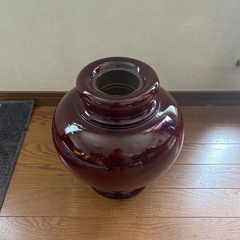 紅紫檀無垢材　花瓶
