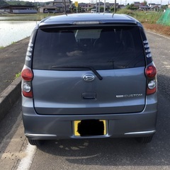 個人出品　ミラカスタムX   車検1年あり　低走行　禁煙車　の画像