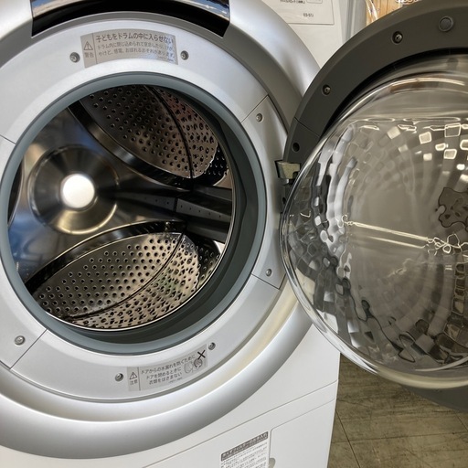 ⭐︎1年間保証⭐︎美品⭐︎ 2024年製　シャープ　7kg/3.5kgドラム洗濯機　ES-S7J