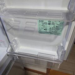 三菱冷凍冷蔵庫　2015年製の画像