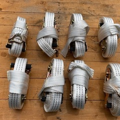 ラッシングベルト　35mm幅　美品　8個セットの画像