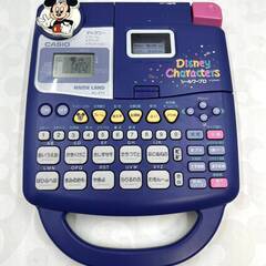ディズニーCASIOネームランド テプラ・シールワープロCASIO KL