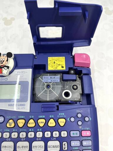 R801】CASIO/カシオ/ディズニーキャラクターズ/シールワープロ