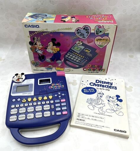 ディズニー　Disney シールワープロ　KL-471 ディズニー シールワープロ NAME LAND KL-471 - メルカリ