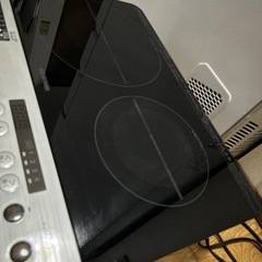 アイリスオーヤマ IHクッキングヒーター 2口 IHK-W12S-Bの画像