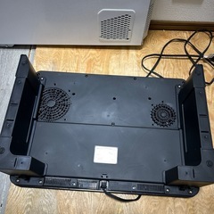 アイリスオーヤマ IHクッキングヒーター 2口 IHK-W12S-Bの画像