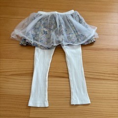 110㎝　花柄レース付きズボンの画像
