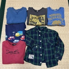 【差し上げます】男児110〜120お洋服の画像