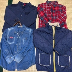 【差し上げます】男児110〜120お洋服の画像