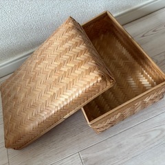 収納　籠まとめの画像
