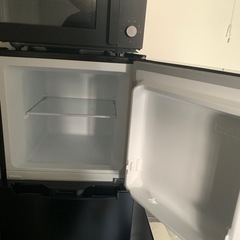 【使用一年未満】冷蔵庫&電子レンジの画像