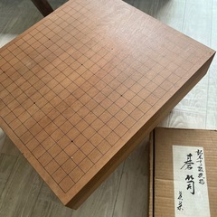 良品 銘木高級栗碁笥特大 美栄 極厚碁石セット